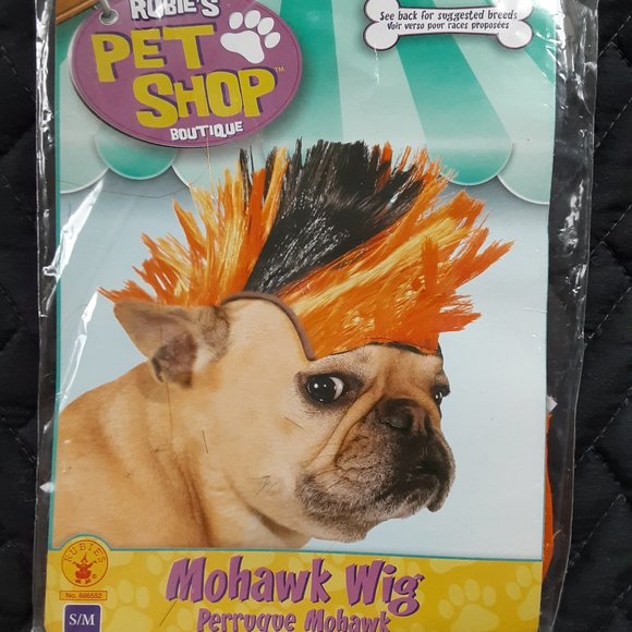 Pet Shop Other - Mohawk Wig For Dogs Small/Medium NWT